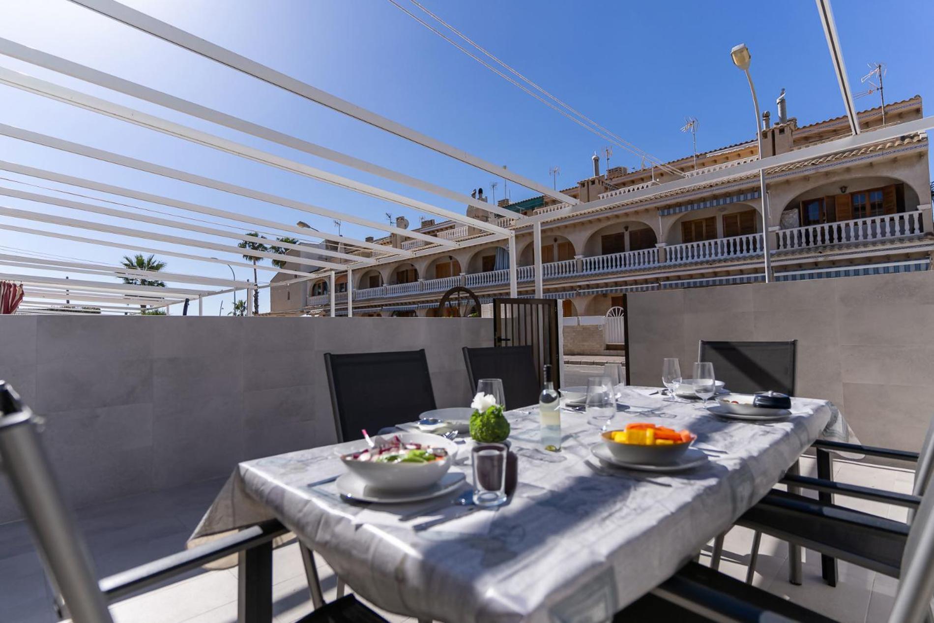 Rentafive Gran Casa Reformada Terraza Villa Santa Pola Exterior photo